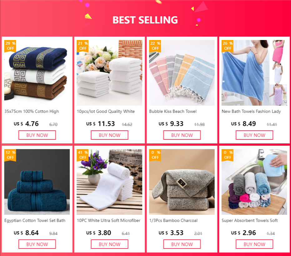 10PC White Ultra Soft Microfiber Fabric Face Towel Hotel Bath Towel Wash Hand Towels Portable Terry Multifunctional