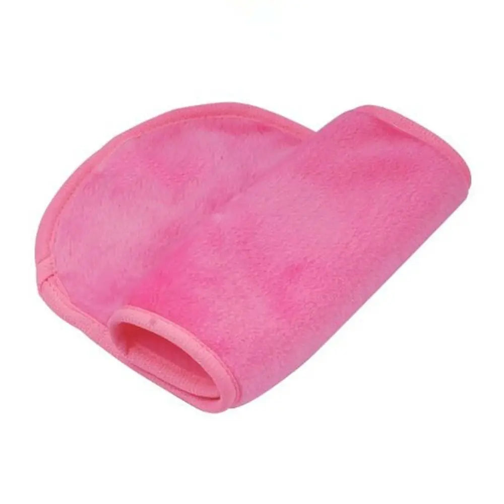 1PCS Soft Microfiber Makeup Remover Towel Plush Puff Cleansing Cloth Pads Cosmetic Tools Beauty Essentials Face Cleaner