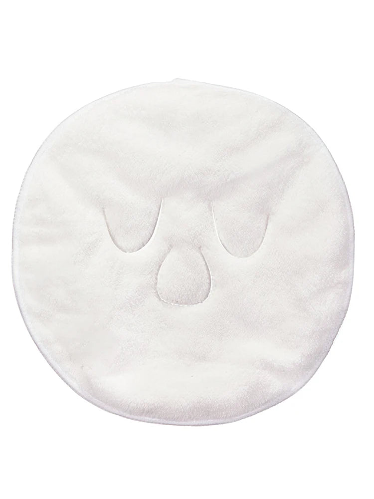 Cotton Hot Compress Towel Wet Compress Steamed Face Towel Skin Care Mask Opens Skin Pore Clean Hot Compress Moisturizing
