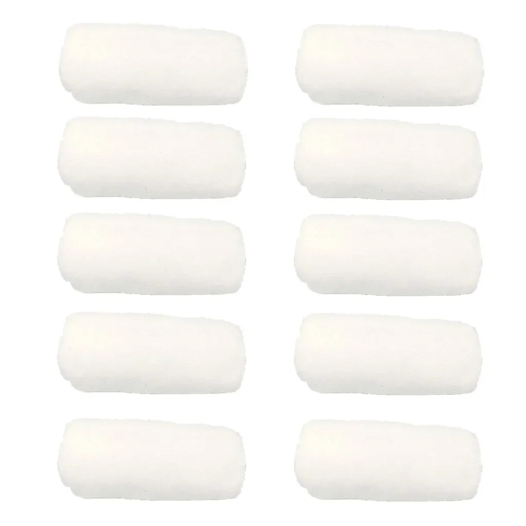 10PC White Ultra Soft Microfiber Fabric Face Towel Hotel Bath Towel Wash Hand Towels Portable Terry Multifunctional