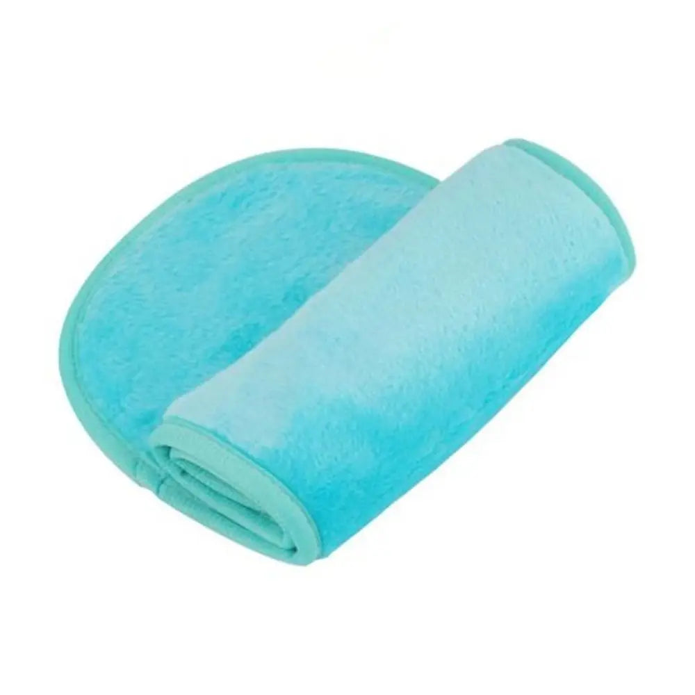 1PCS Soft Microfiber Makeup Remover Towel Plush Puff Cleansing Cloth Pads Cosmetic Tools Beauty Essentials Face Cleaner