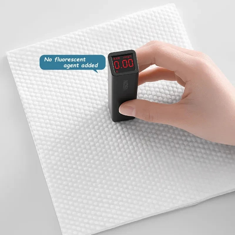 1 bag Thickened Disposable Face Towel 100Cotton Soft Fabric Travel Cleansing Dry Wet Makeup Remover Pearl Cotton Reusable