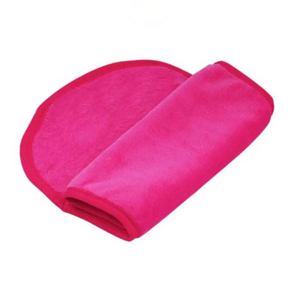 1PCS Soft Microfiber Makeup Remover Towel Plush Puff Cleansing Cloth Pads Cosmetic Tools Beauty Essentials Face Cleaner