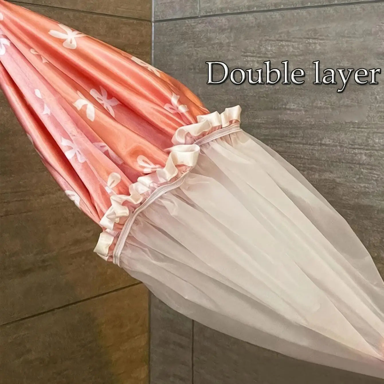 Waterproof Double-Layer Bath Hats, Summer Elastic Hair Caps, Adjustable Adult Kitchen Oil-Proof Hat, Bathroom Dry Hair Cap Set