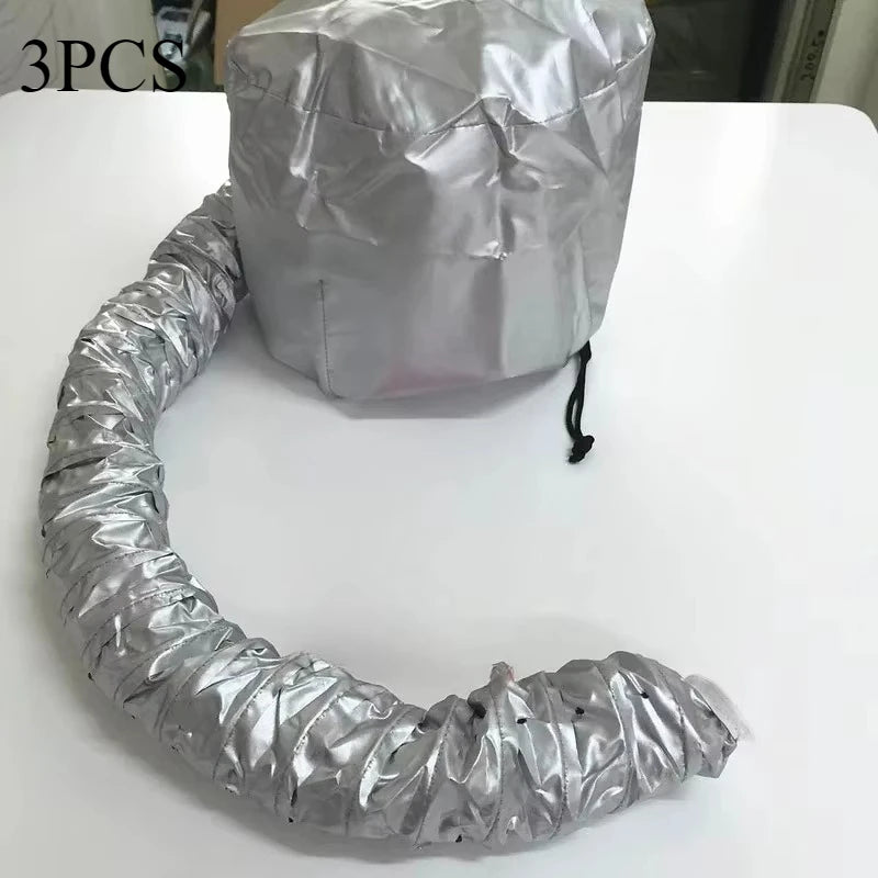 Hair Bonnet Portable Dryer Cap Steamer Quick Dry Baked Oil Care Diffuser Drying Hairdressing Tools Hair Cap Shower Cap Women