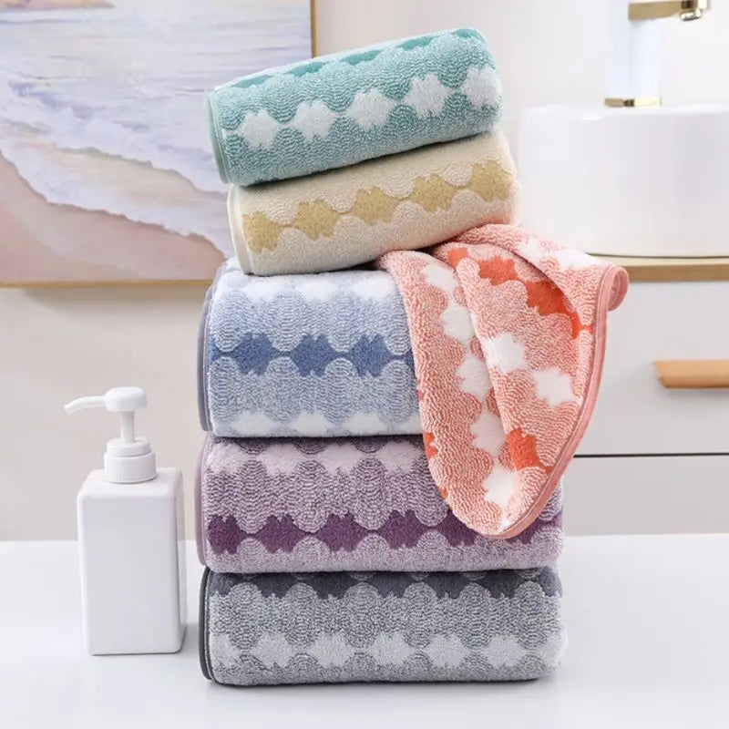 Microfiber Bath Towels Face Towels Soft Ultra Absorbent Quick Dry Gentle Skin-friendly Perfect for Home Bathroom Bathing Towel