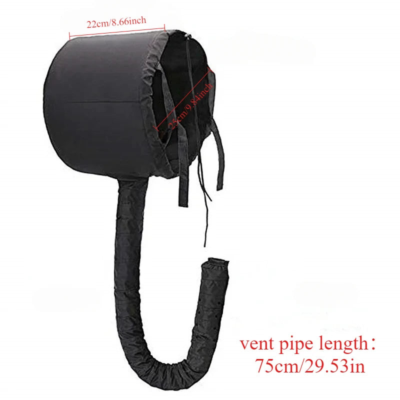 Hair Bonnet Portable Dryer Cap Steamer Quick Dry Baked Oil Care Diffuser Drying Hairdressing Tools Hair Cap Shower Cap Women