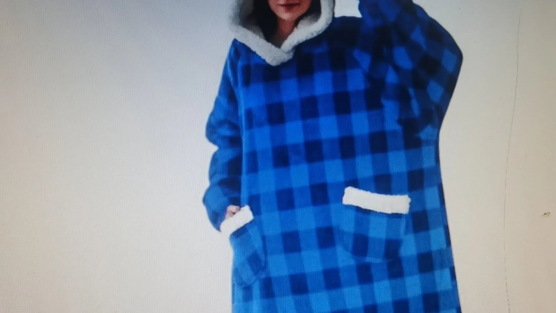 New Lazy Person Pajamas Pullover Thickened Hooded Warm Moose Blanket Loose Fit Outerwear Bathrobe Winter Season Men Women Underw