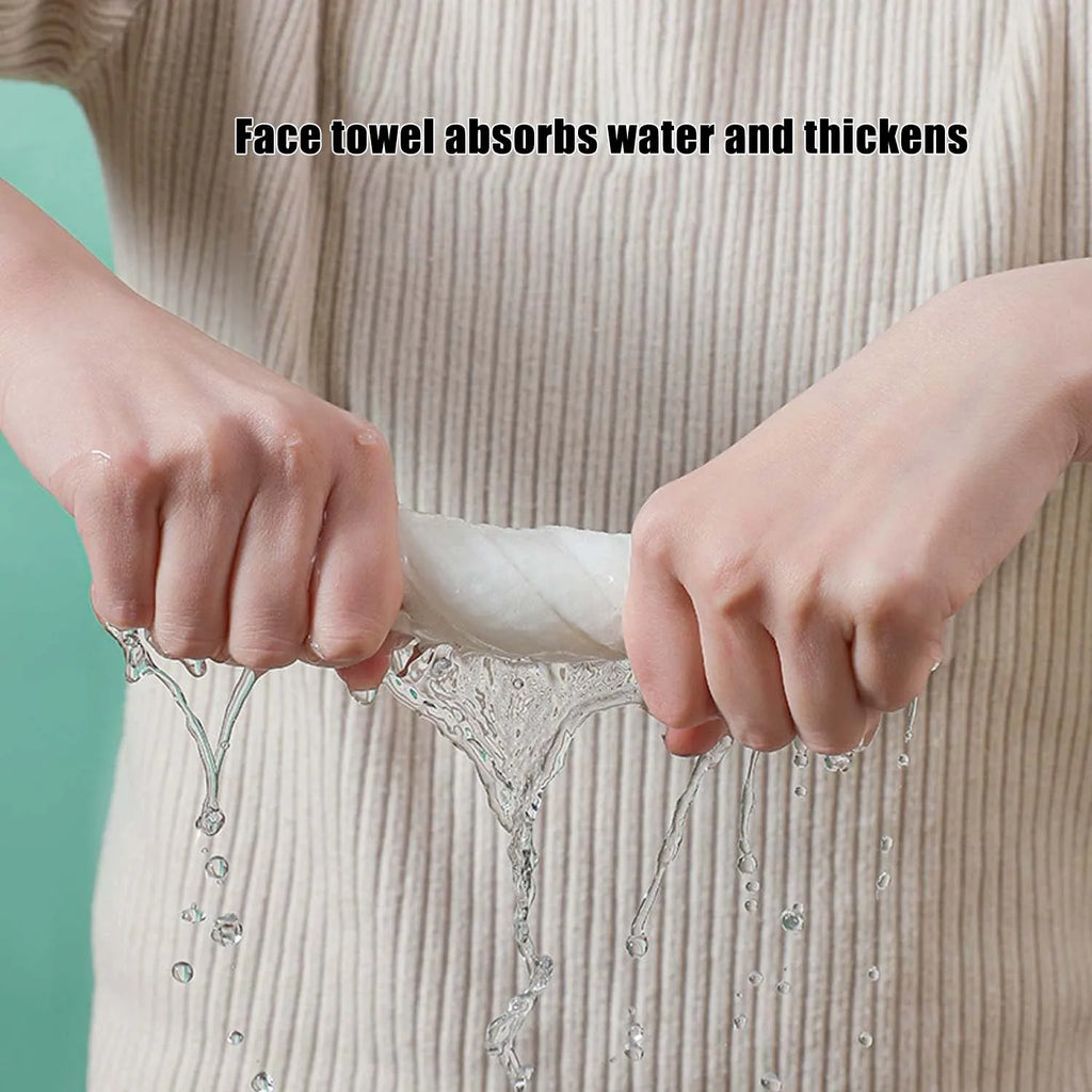 20/120pcs Disposable Face Towel Home Bathroom Bottom Pull Hanging Facial Cleansing Towels Soft Extractable Makeup Remover Paper