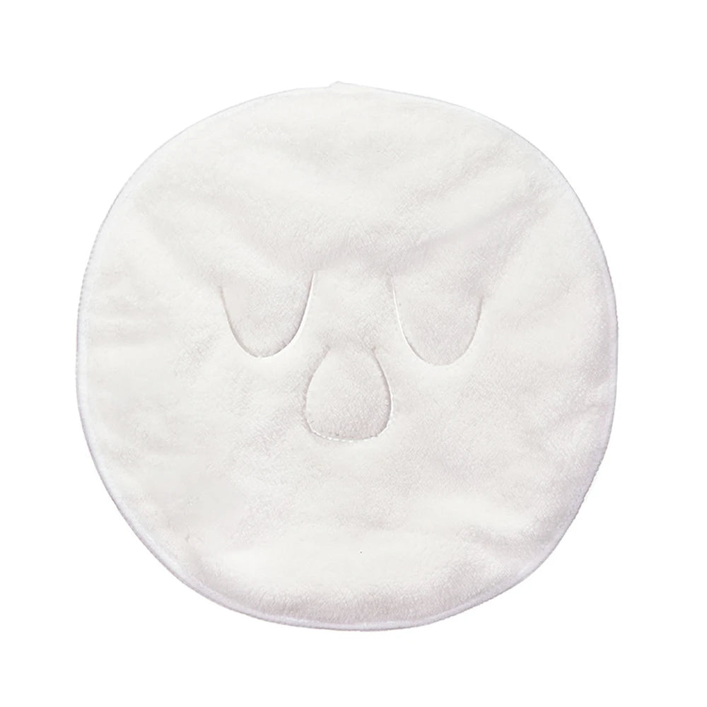 Cotton Hot Compress Towel Wet Compress Steamed Face Towel Skin Care Mask Opens Skin Pore Clean Hot Compress Moisturizing