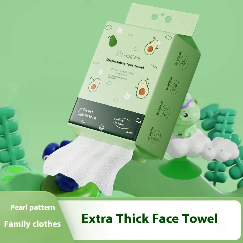 Makeup Remover Towel Face Wash Towel Hanging Drawer Thickened Disposable Household Bottom Extraction Cleansing Towel