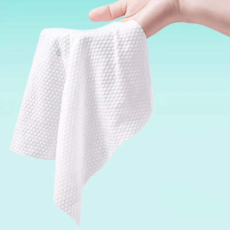 20/120pcs Disposable Face Towel Home Bathroom Bottom Pull Hanging Facial Cleansing Towels Soft Extractable Makeup Remover Paper