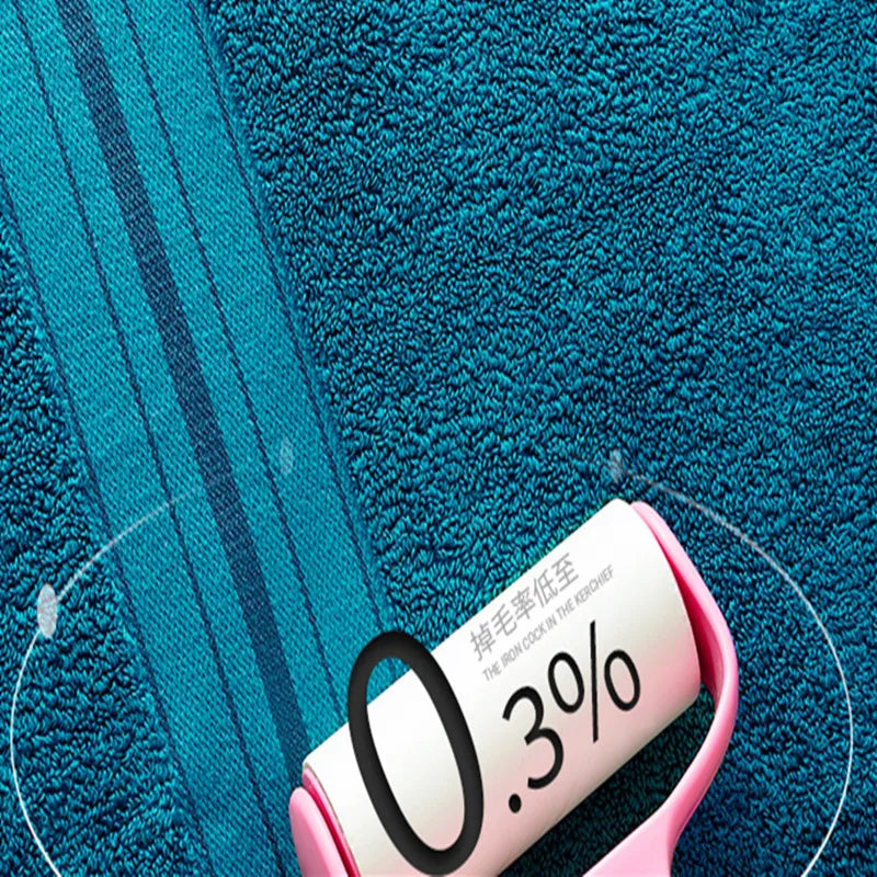 100% Egyptian Cotton Bath Towel Absorbent Adult Bath Towel Solid Color Soft Affinity Face Towel Thickened Cotton Towel