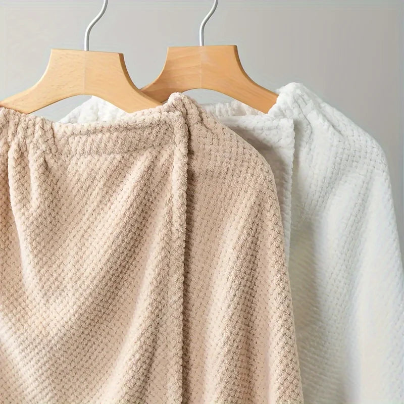 Wearable Chest Wipe Bath Towel, Absorbent & Quick-drying Wrapped Bath Skirt for Women