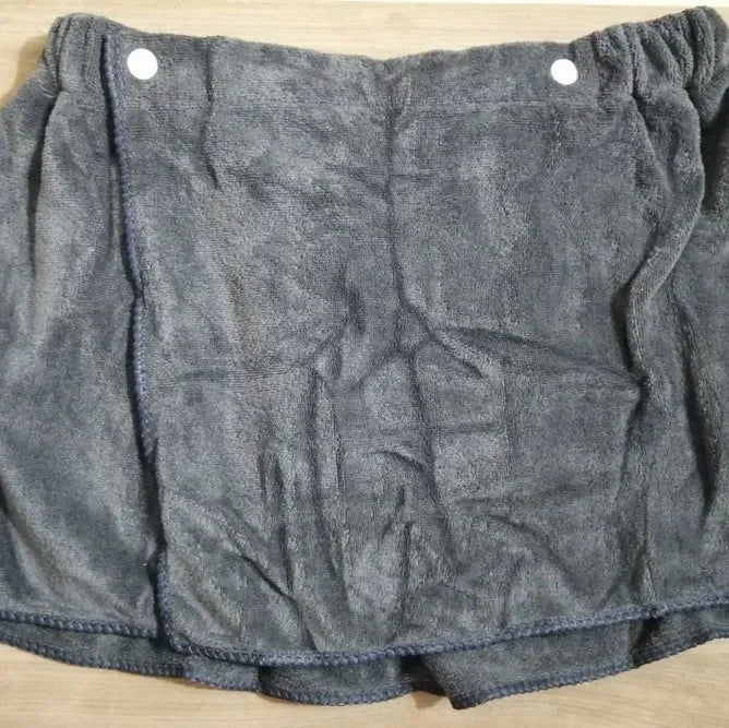 Men's Sexy Shorts Bathrobe Bath Towel Soft Side Open Pajamas Bath Towel Thick Swimming Soft Beach Shower Culottes Adult Pajamas