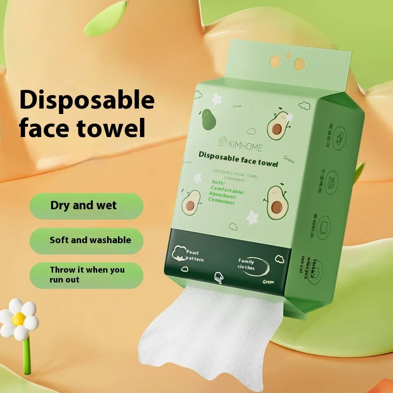 Makeup Remover Towel Face Wash Towel Hanging Drawer Thickened Disposable Household Bottom Extraction Cleansing Towel