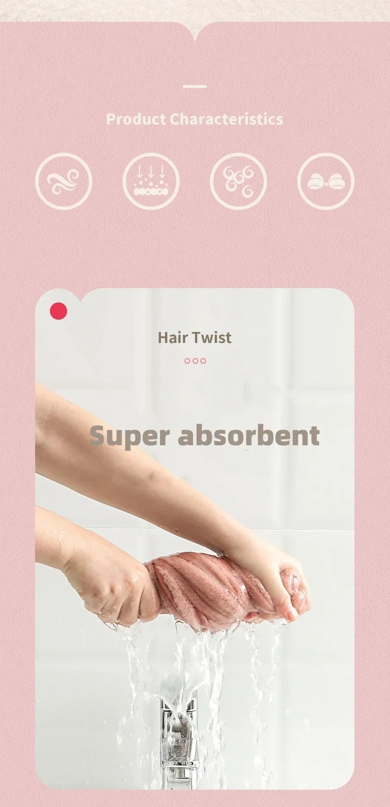 Kid Bath Hat Cute Cartoon Animal Child Hair Towel Cap Drying Hat Quick-dry Microfiber Super Absorption Hair Twist Bathroom