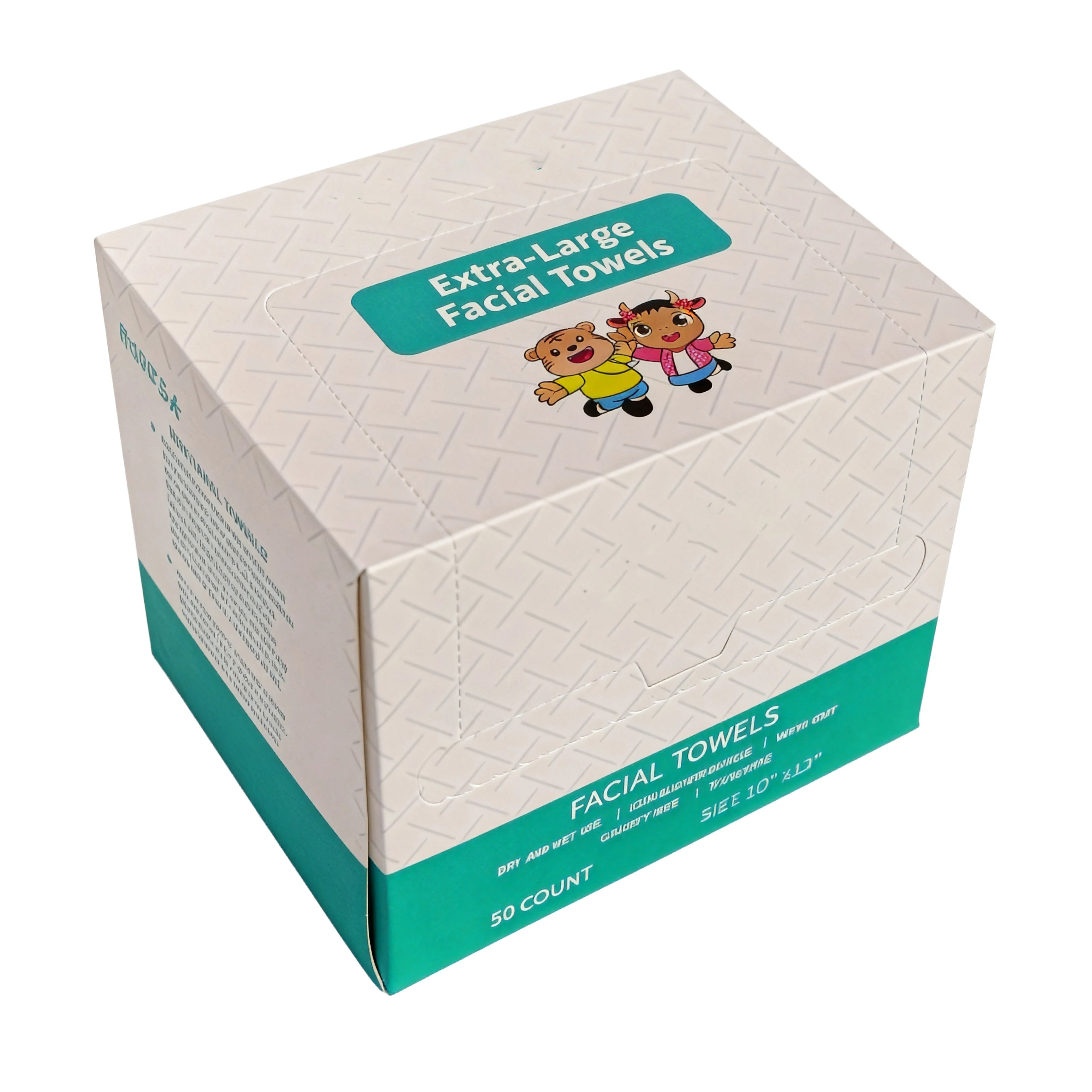 Disposable Face Wash Towel, Thick Cotton, Soft, Paper, Boxed