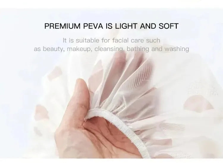 Wholesale 5pcs Waterproof Shower Cap WOMEN'S Household Bathing Anti-oil Smoke Hair Care Shower Cap Dry Hair Cap