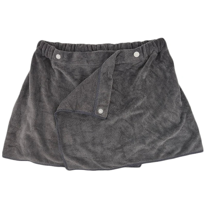 Men's Sexy Shorts Bathrobe Bath Towel Soft Side Open Pajamas Towel Thick Swimming Soft Beach Shower Culottes 18+ Adult Pajamas